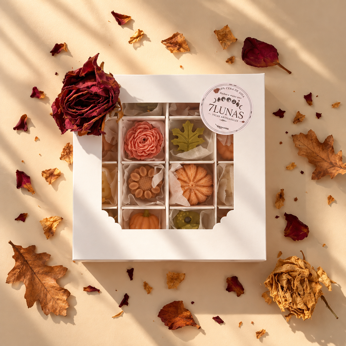 Caja de 16 Bombones Otoñales - Wax Melts