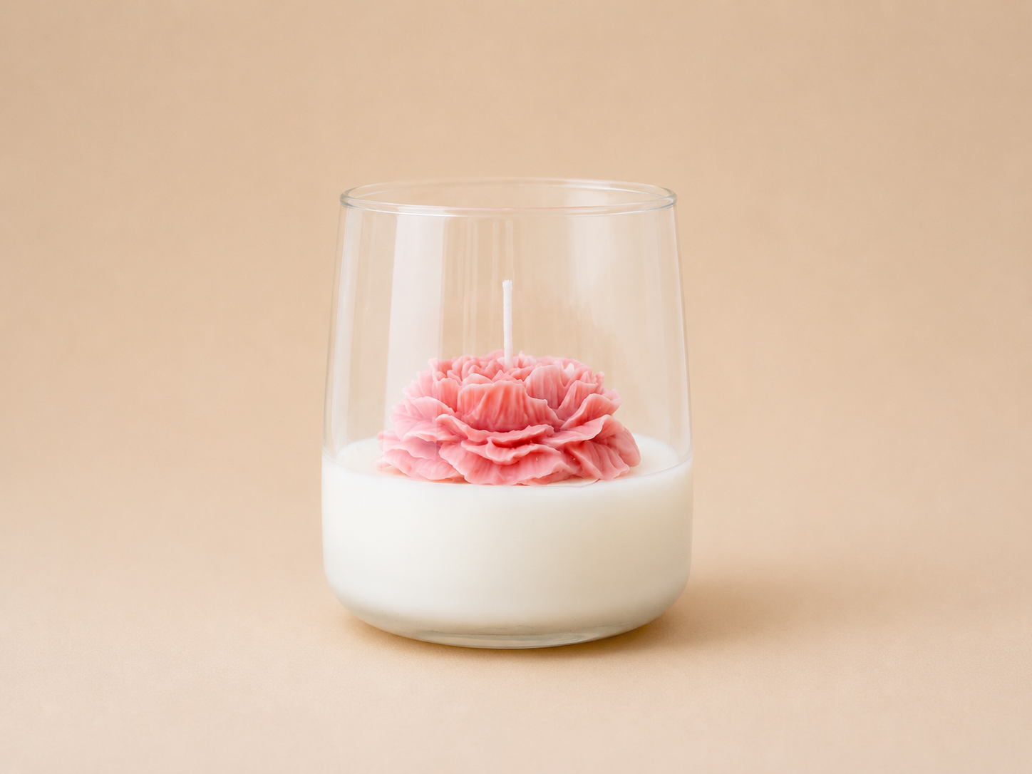 Flores en vaso