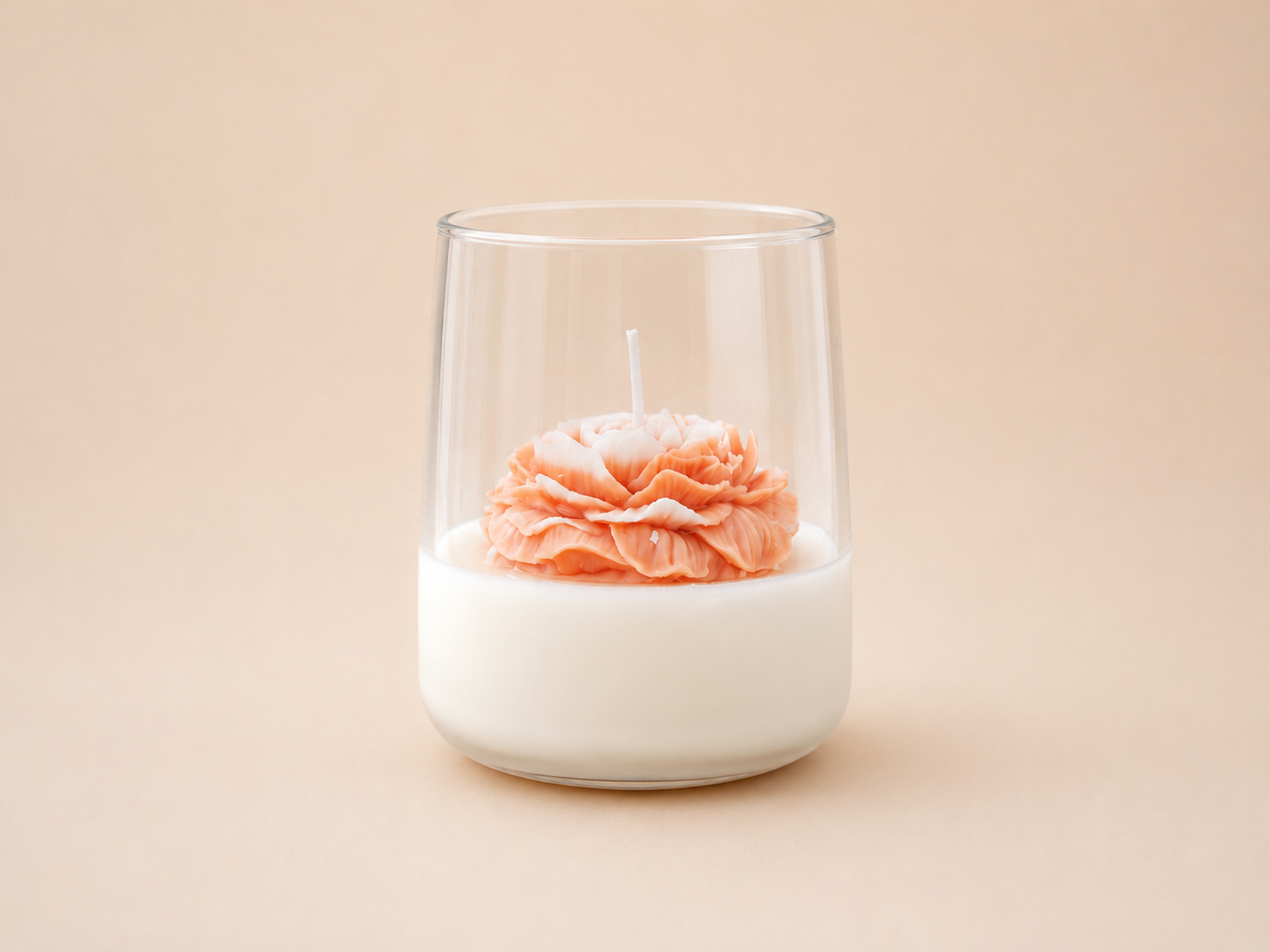 Flores en vaso