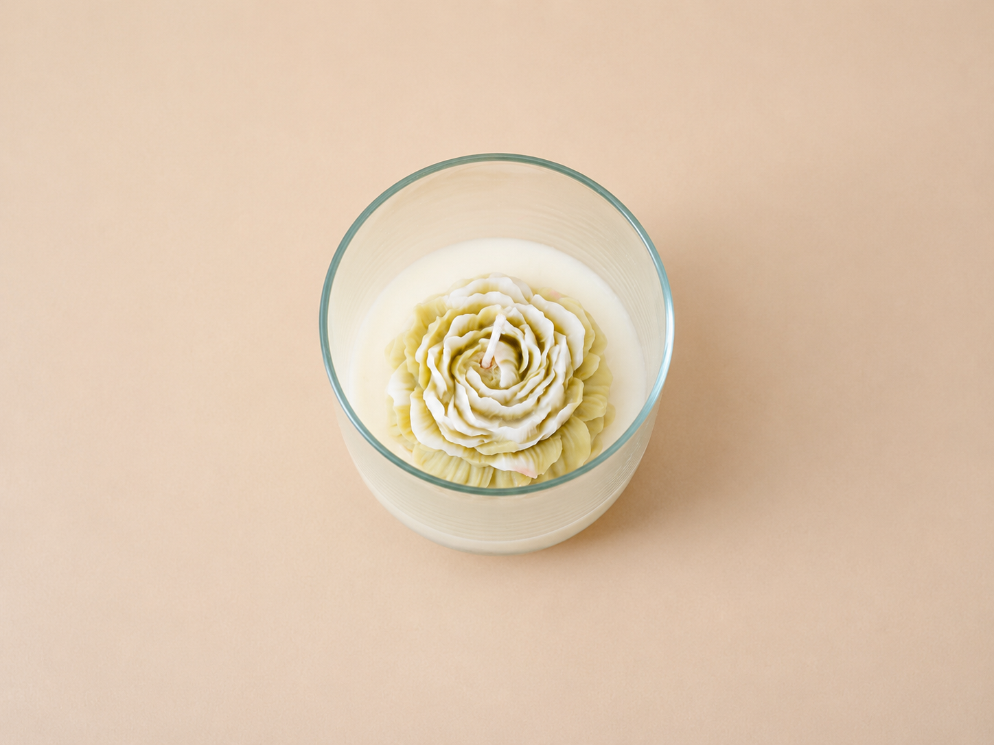 Flores en vaso