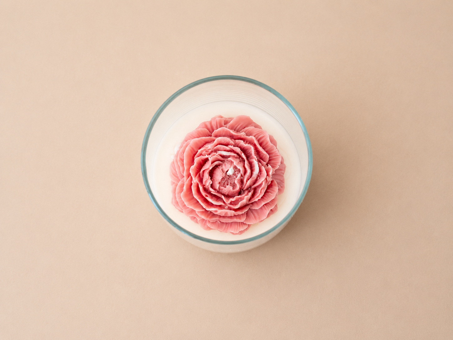 Flores en vaso